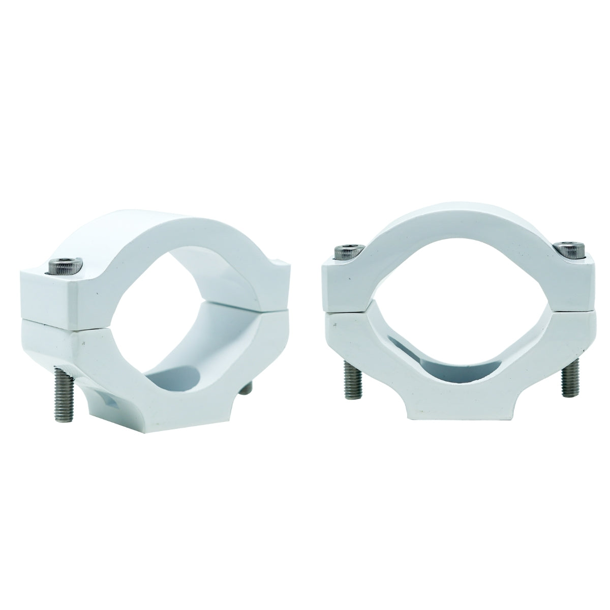 Large Diameter Mounting Clamp RPM 2.25 inch-3 inch White